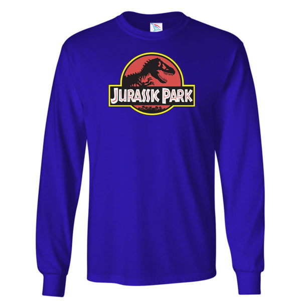 Youth Kids Jurassic Park Movie Long Sleeve T-Shirt