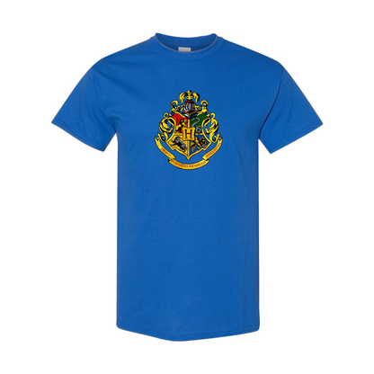 Youth Kids Hogwarts Emblem Harry Potter Movie Cotton T-Shirt