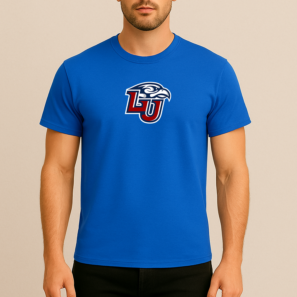 Men's Liberty Flames Logo Cotton T-Shirt