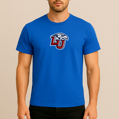 Men's Liberty Flames Logo Cotton T-Shirt