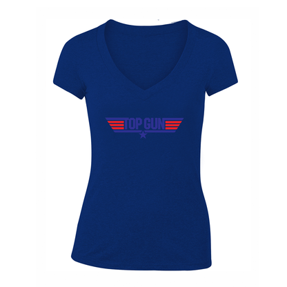 Women's Top Gun Classic Movie V-Neck T-Shirt