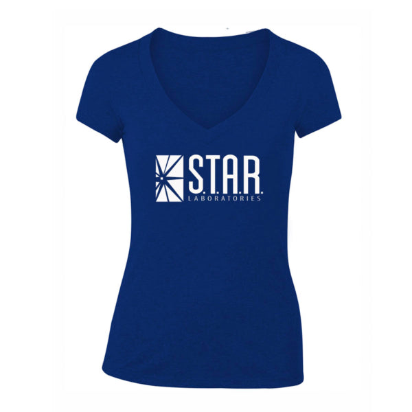 Women's Star Laboratories Star Lab S.T.A.R Movie V-Neck T-Shirt