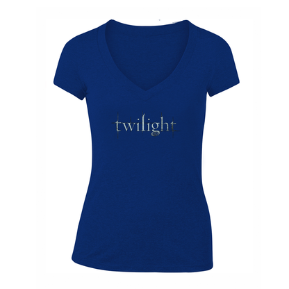 Women's Twilight Movie V-Neck T-Shirt