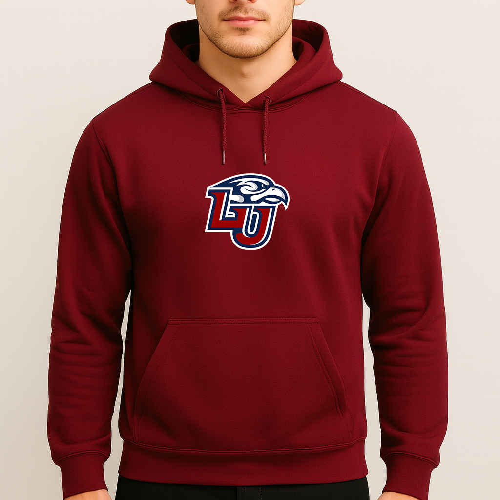 Men's Liberty Flames Logo Pullover Hoodie