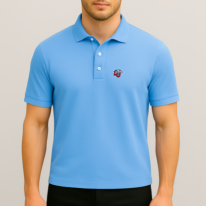 Men's Liberty Flames Logo Dry Blend Polo