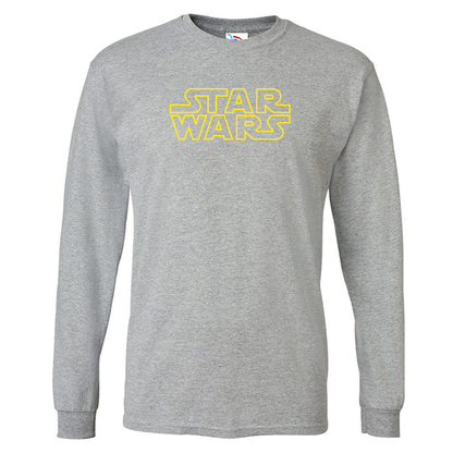 Youth Kids Star Wars Movie Long Sleeve T-Shirt