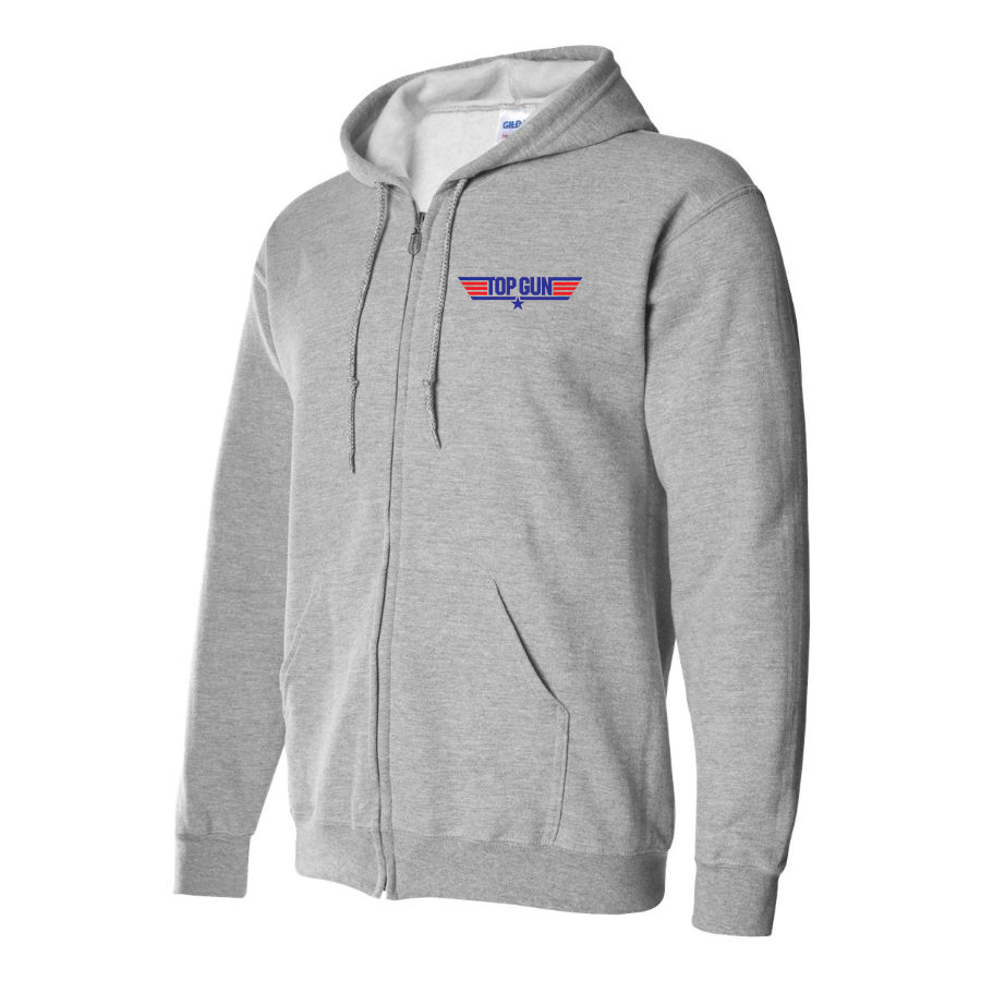 Men's Top Gun Classic Movie Zipper Hoodie