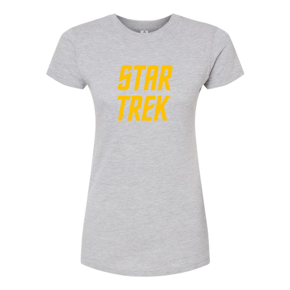 Women's Star Trek Movie Round Neck T-Shirt