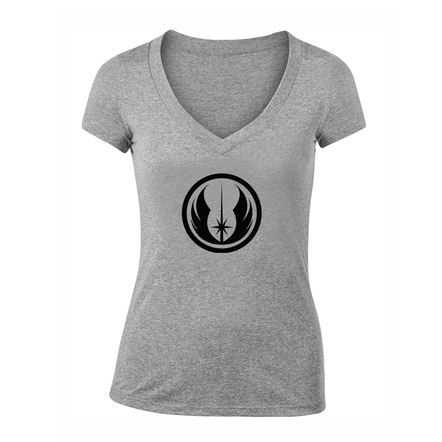 Women's Jedi Star Wars Movie V-Neck T-Shirt