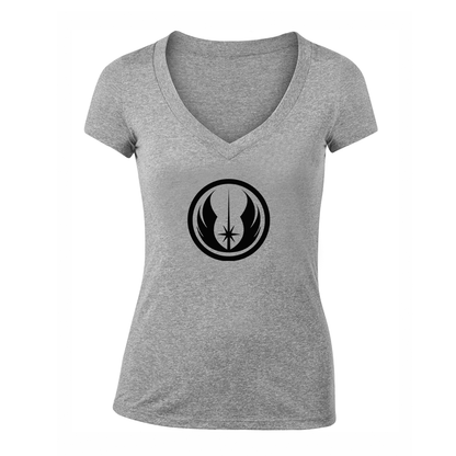 Women's Jedi Star Wars Movie V-Neck T-Shirt