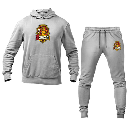 Men's Gryffindor Harry Potter Movie Team Hoodie Joggers Set