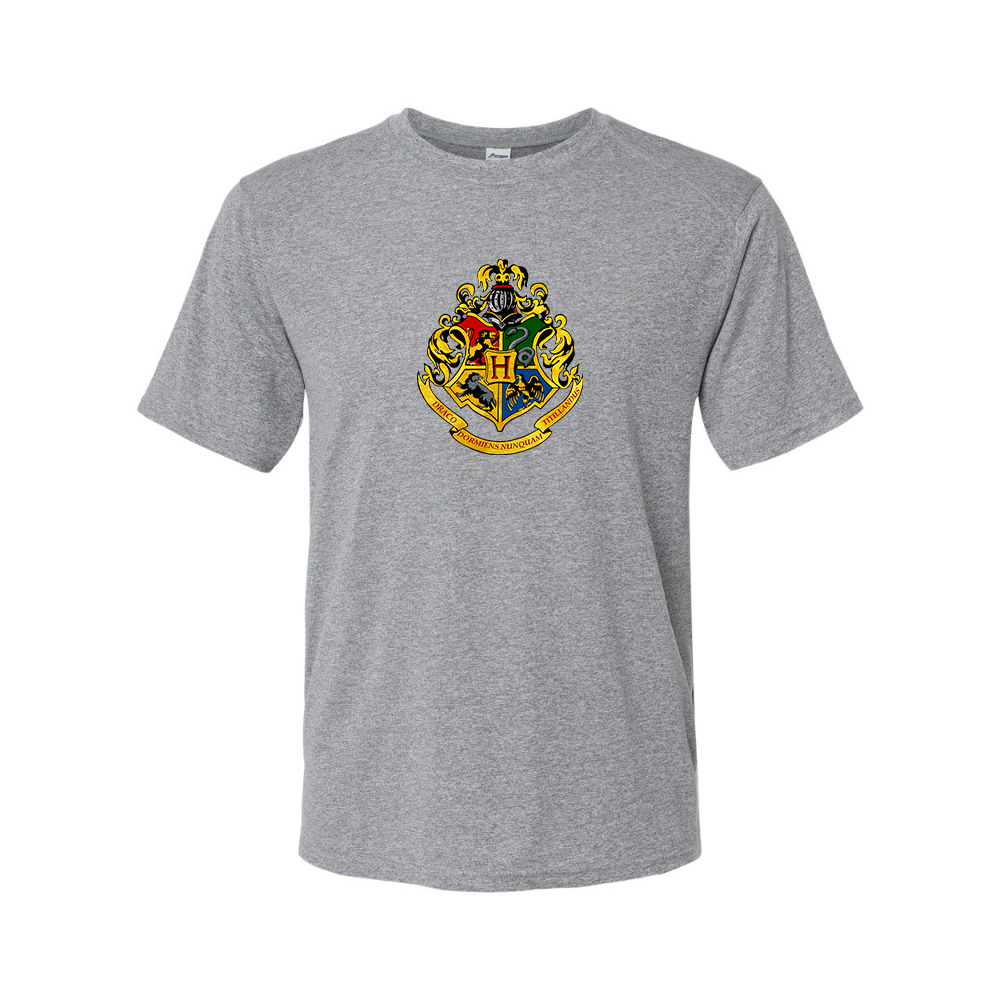 Men's Hogwarts Emblem Harry Potter Movie Performance T-Shirt