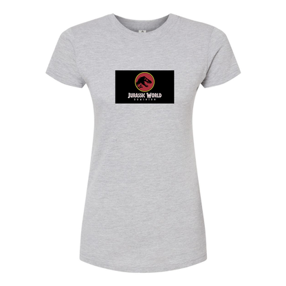 Women's Jurassic World Dominion Movie Round Neck T-Shirt