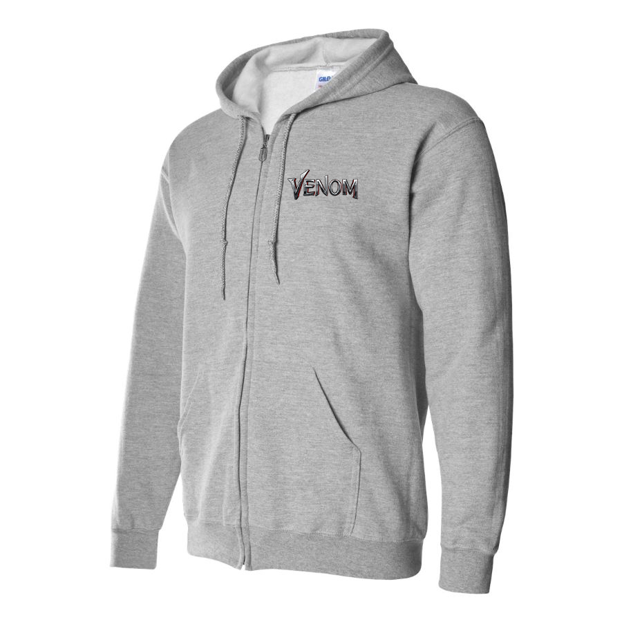 Men's Venom Movie Zipper Hoodie