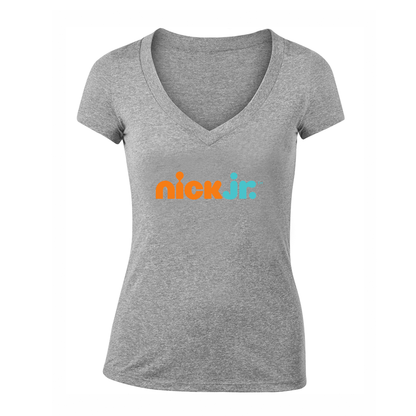 Women's Nick Jr Movie Show V-Neck T-Shirt