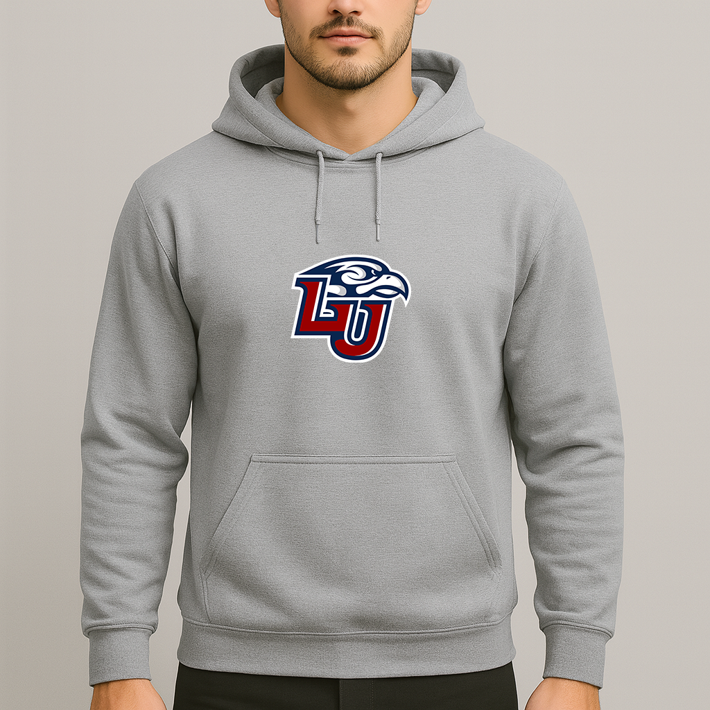 Men's Liberty Flames Logo Pullover Hoodie