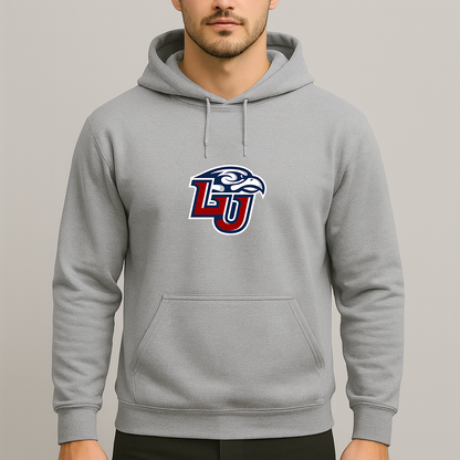 Men's Liberty Flames Logo Pullover Hoodie