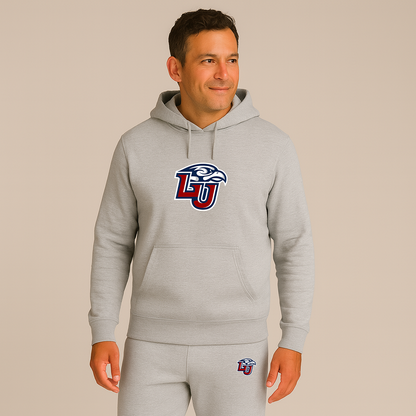 Men's Liberty Flames Logo Hoodie Joggers Set