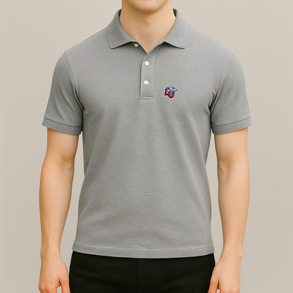 Men's Liberty Flames Logo Dry Blend Polo