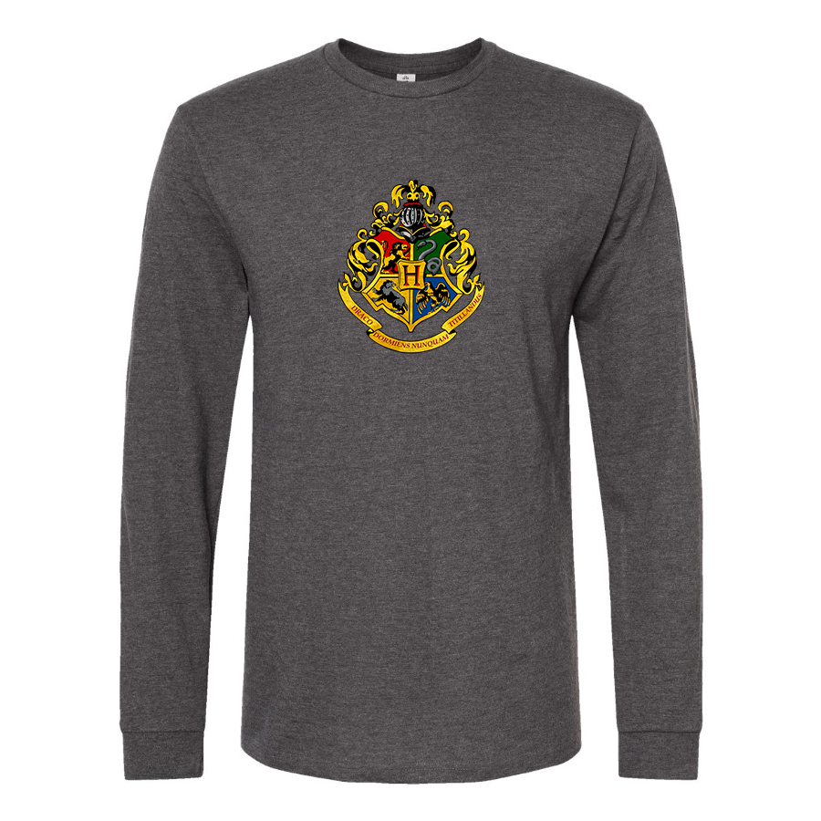 Men's Hogwarts Emblem Harry Potter Movie Long Sleeve T-Shirt