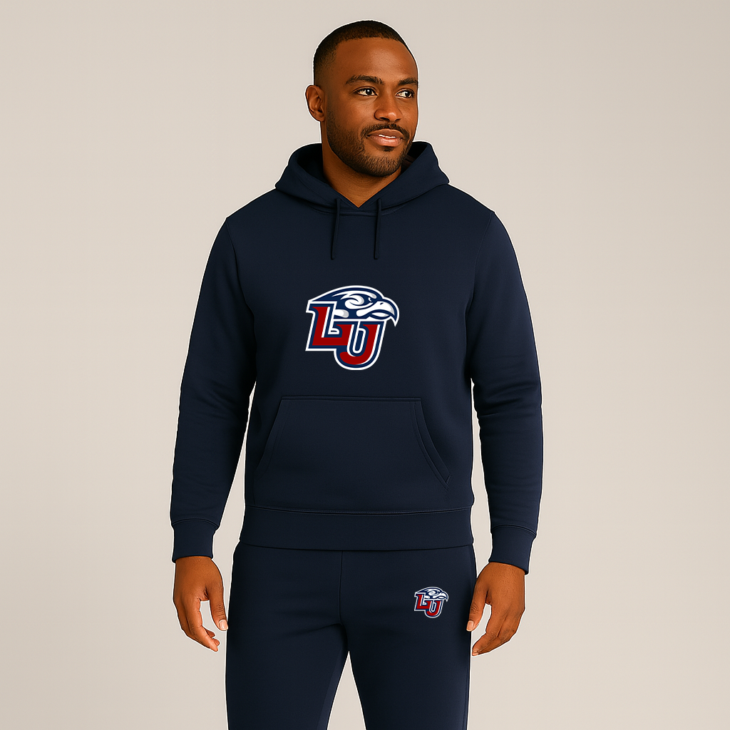 Men's Liberty Flames Logo Hoodie Joggers Set