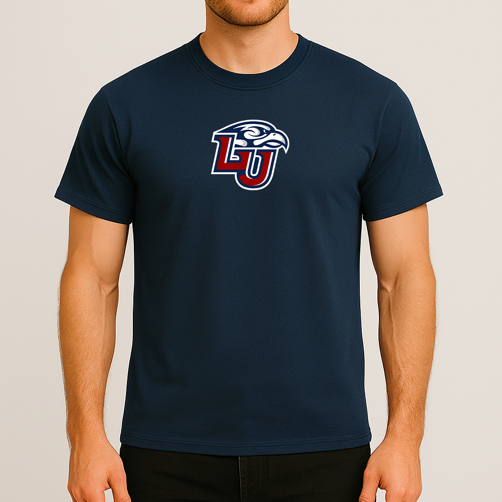 Men's Liberty Flames Logo Cotton T-Shirt