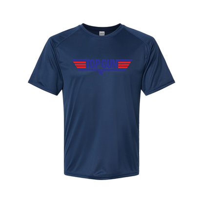 Youth Kids Top Gun Classic Movie Performance T-Shirt