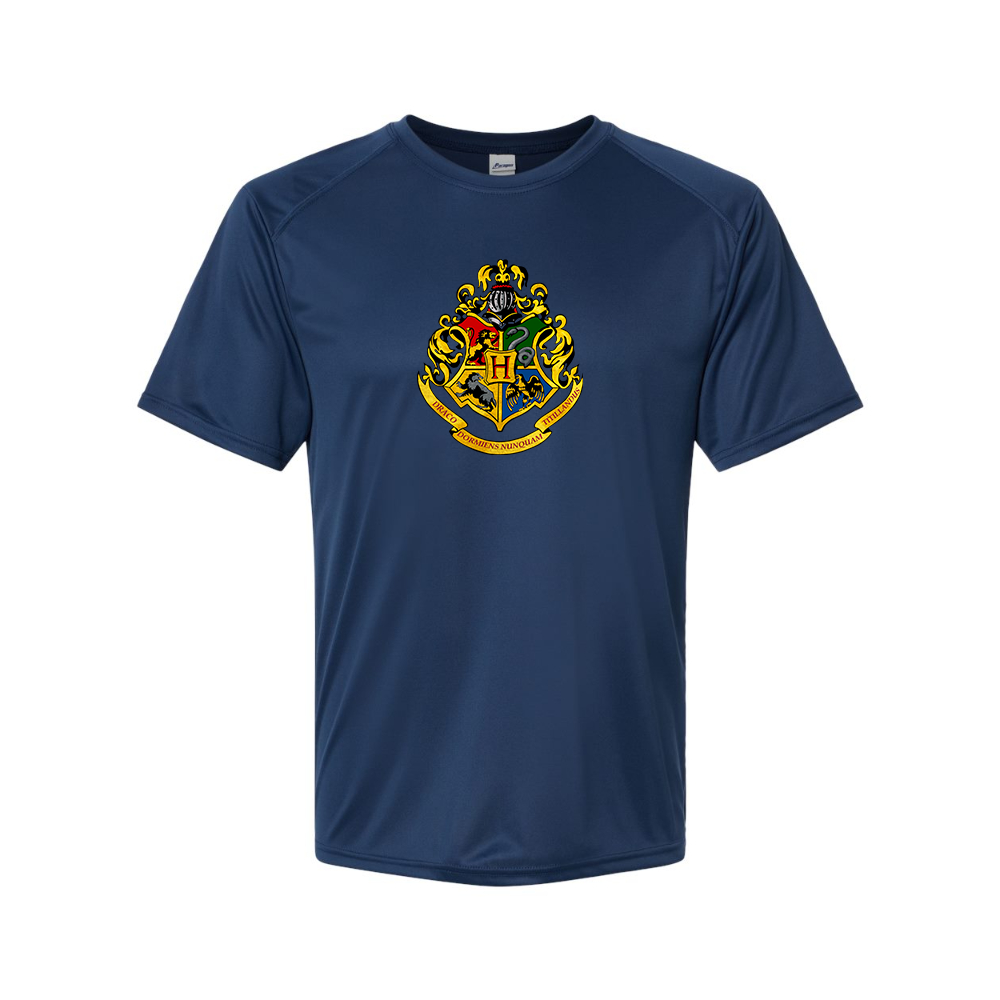 Men's Hogwarts Emblem Harry Potter Movie Performance T-Shirt