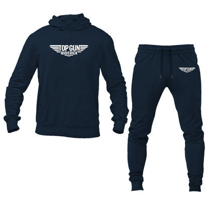 Men's Top Gun Maverick Movie Hoodie Joggers Set