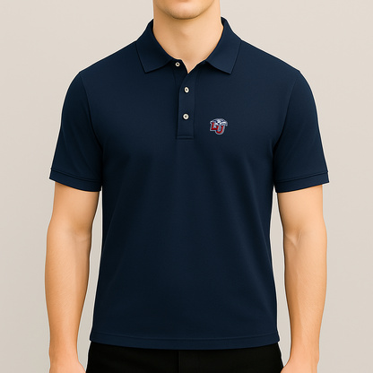 Men's Liberty Flames Logo Dry Blend Polo