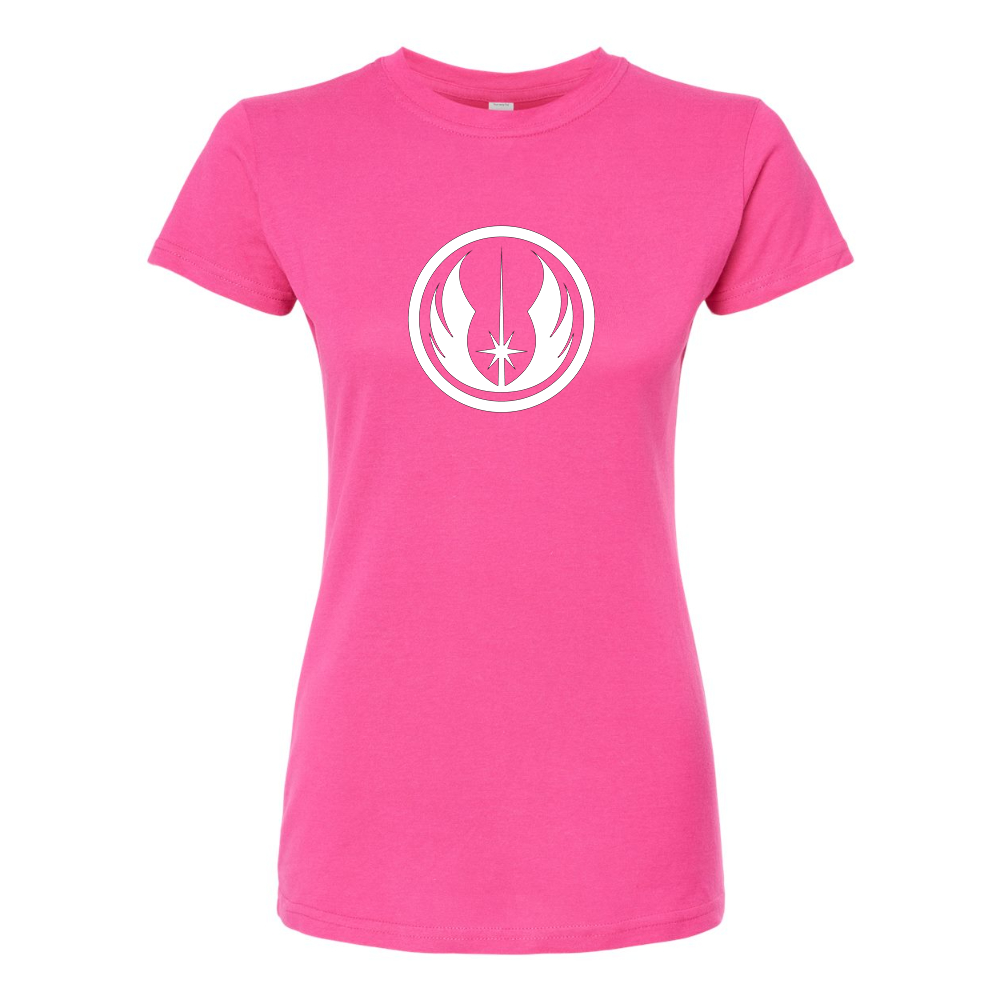 Women's Jedi Star Wars Movie Round Neck T-Shirt