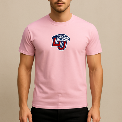 Men's Liberty Flames Logo Cotton T-Shirt