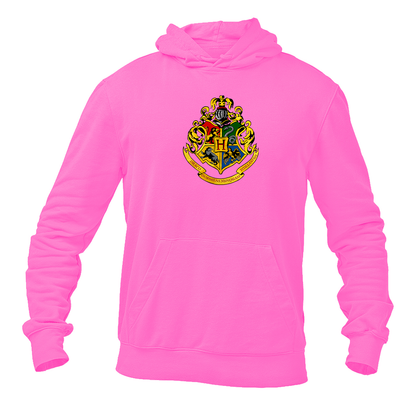 Men's Hogwarts Emblem Harry Potter Movie Pullover Hoodie