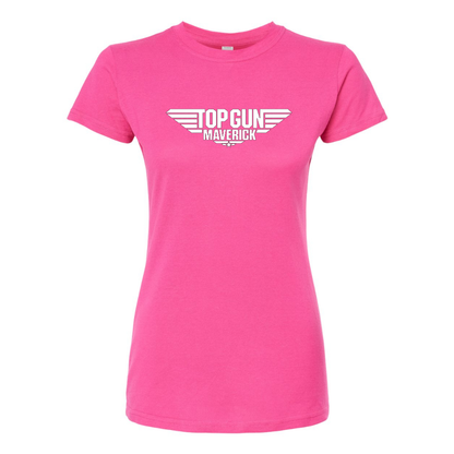 Women's Top Gun Maverick Movie Round Neck T-Shirt