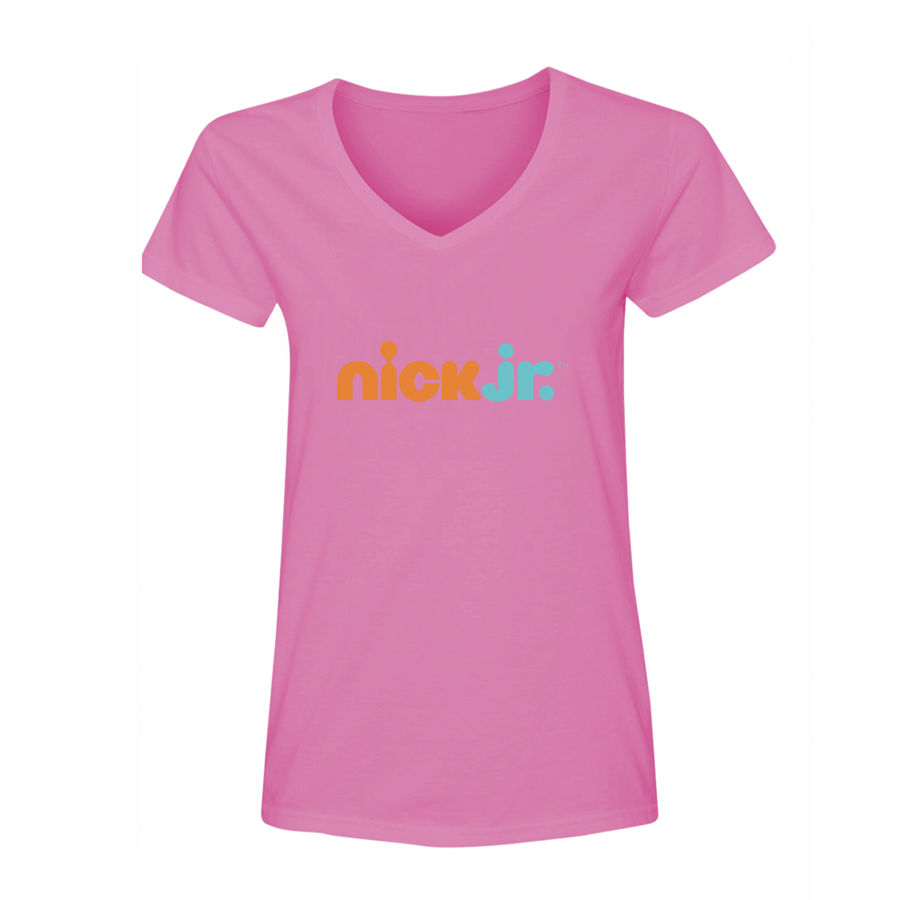 Women's Nick Jr Movie Show V-Neck T-Shirt