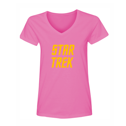 Women's Star Trek Movie V-Neck T-Shirt