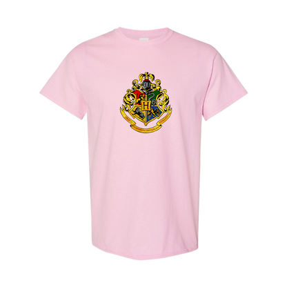 Youth Kids Hogwarts Emblem Harry Potter Movie Cotton T-Shirt