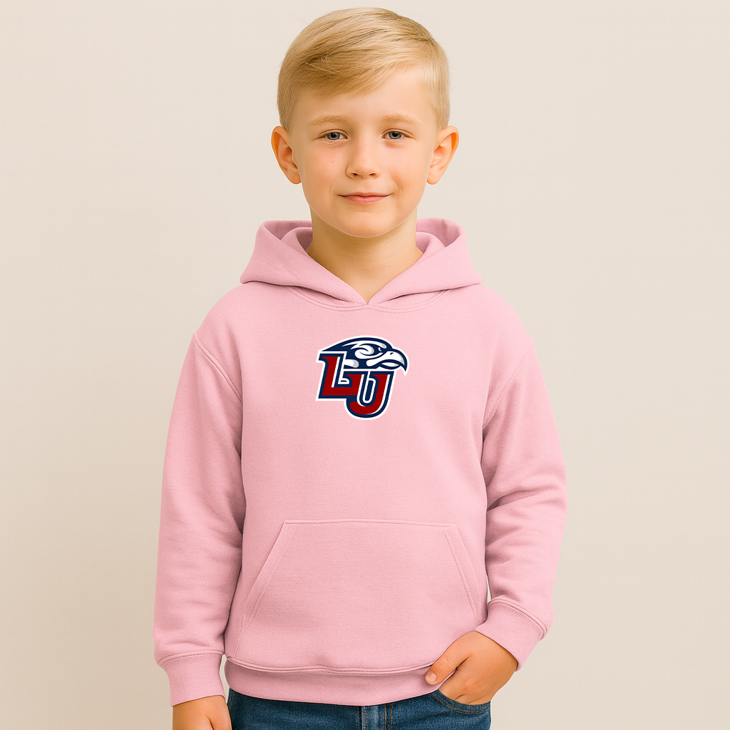 Youth Liberty Flames Logo Pullover Hoodie