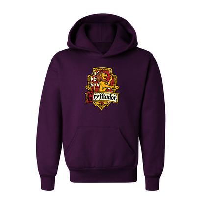 Youth Kids Gryffindor Harry Potter Movie Team Pullover Hoodie