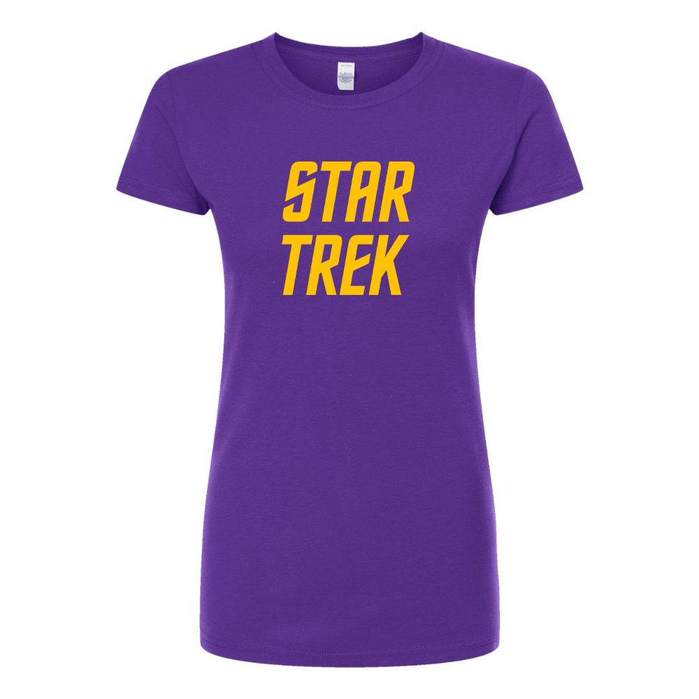 Women's Star Trek Movie Round Neck T-Shirt