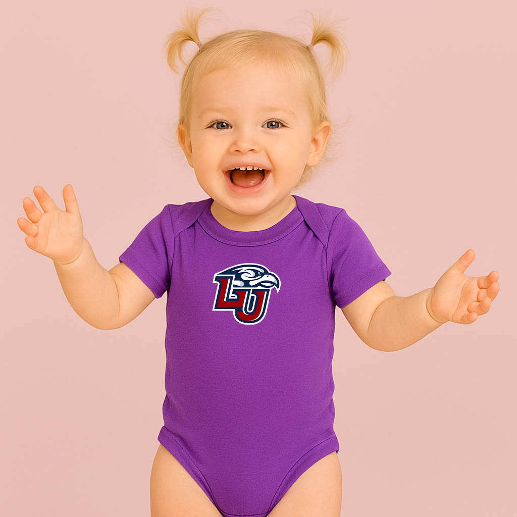 Liberty Flames Logo Baby Romper Onesie