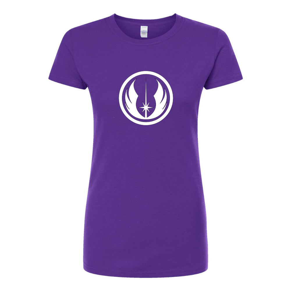 Women's Jedi Star Wars Movie Round Neck T-Shirt