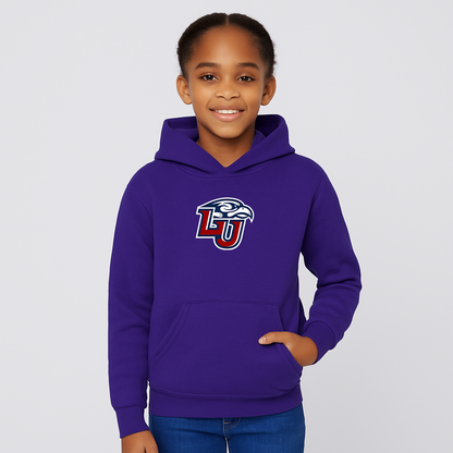 Youth Liberty Flames Logo Pullover Hoodie