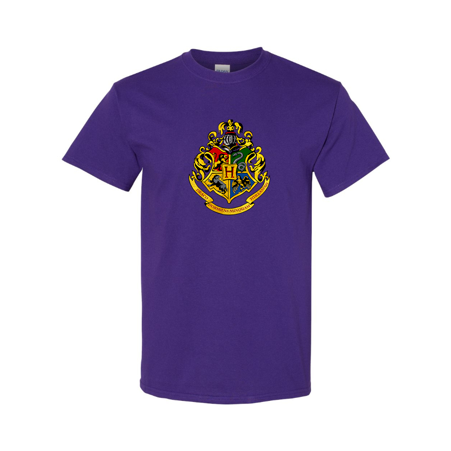 Youth Kids Hogwarts Emblem Harry Potter Movie Cotton T-Shirt