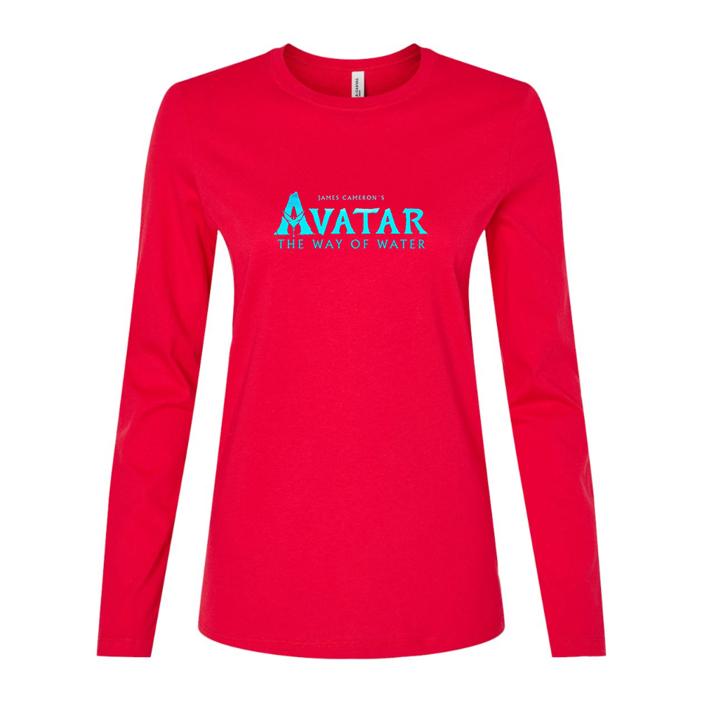 Women's James Cameron Avatar Movie The Way of Water Long Sleeve T-Shirt