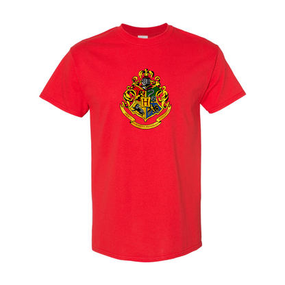 Youth Kids Hogwarts Emblem Harry Potter Movie Cotton T-Shirt