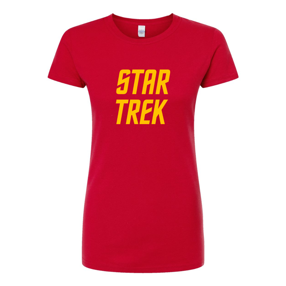 Women's Star Trek Movie Round Neck T-Shirt