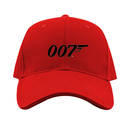 007 James Bond Movie Dad Baseball Cap Hat