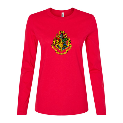 Women's Hogwarts Emblem Harry Potter Movie Long Sleeve T-Shirt