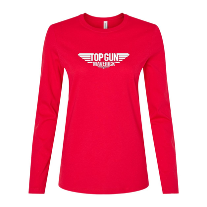 Women's Top Gun Maverick Movie Long Sleeve T-Shirt